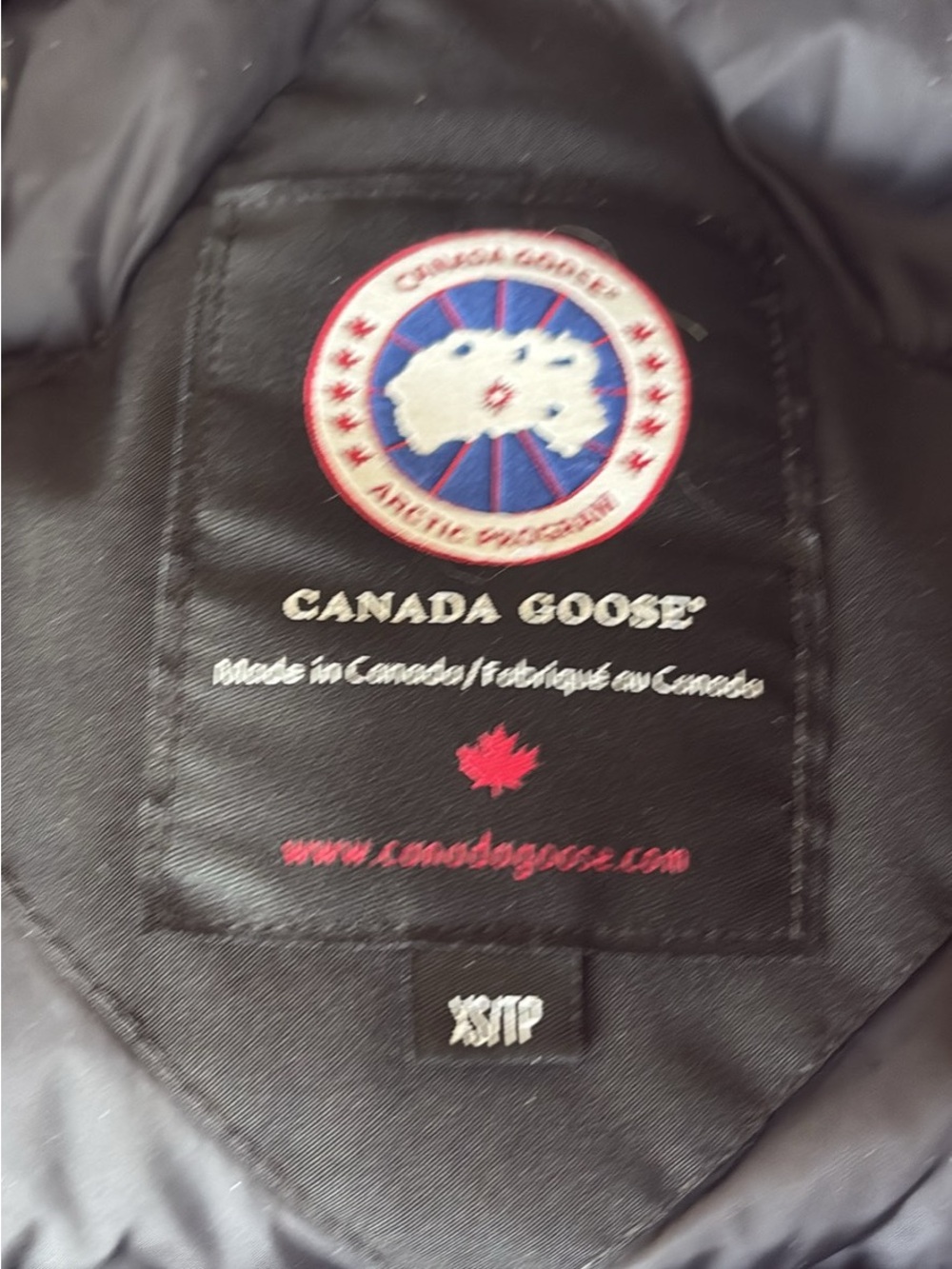 Canada Goose Black Long Down Kesington Parka with Fur Hood - Picture 4 of 4